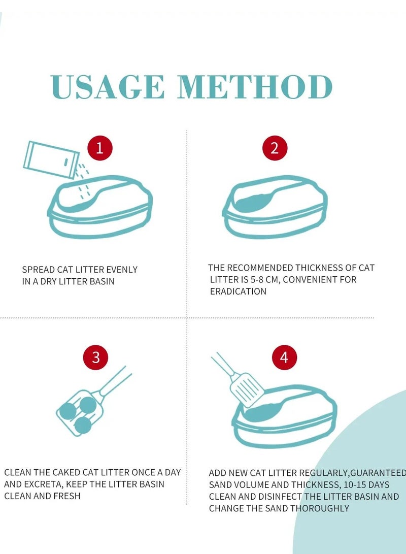 بايولاين رمل قطط من التوفو 7 لتر - برائحة العنبر - Image 2